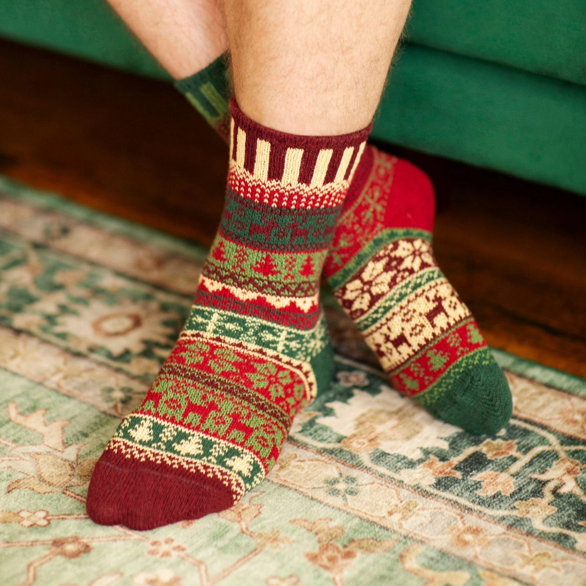 Recycled Fiber Crew Socks - Image 4