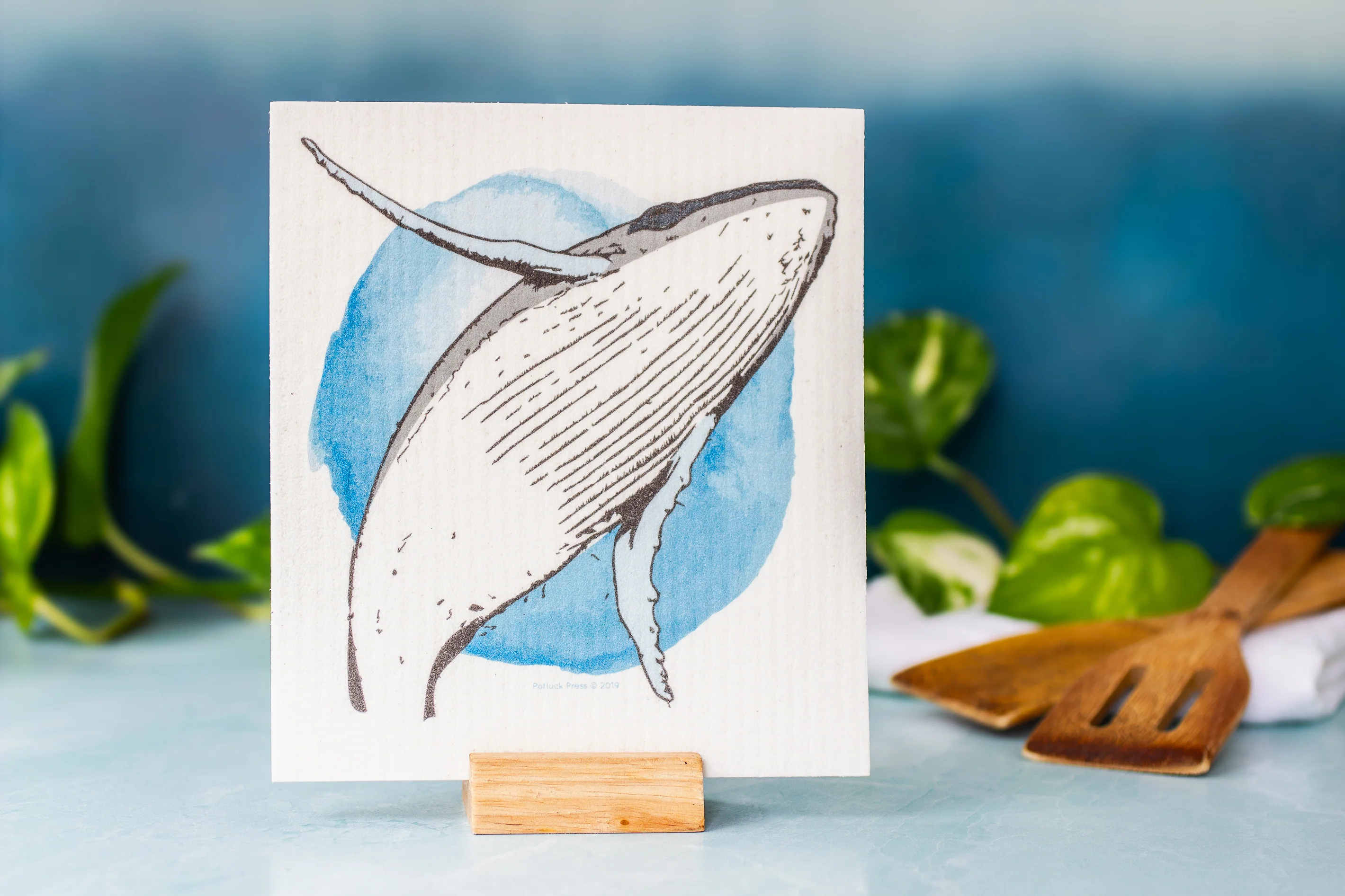 Swedish Dishcloth // The Marine Mammal Collection - Image 4
